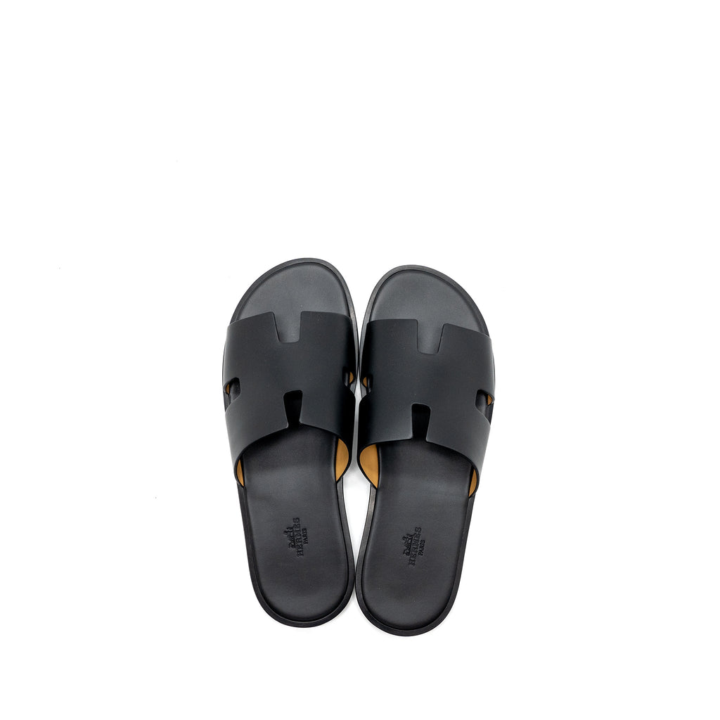 hermes-size-43-izmir-sandal-calfskin-black