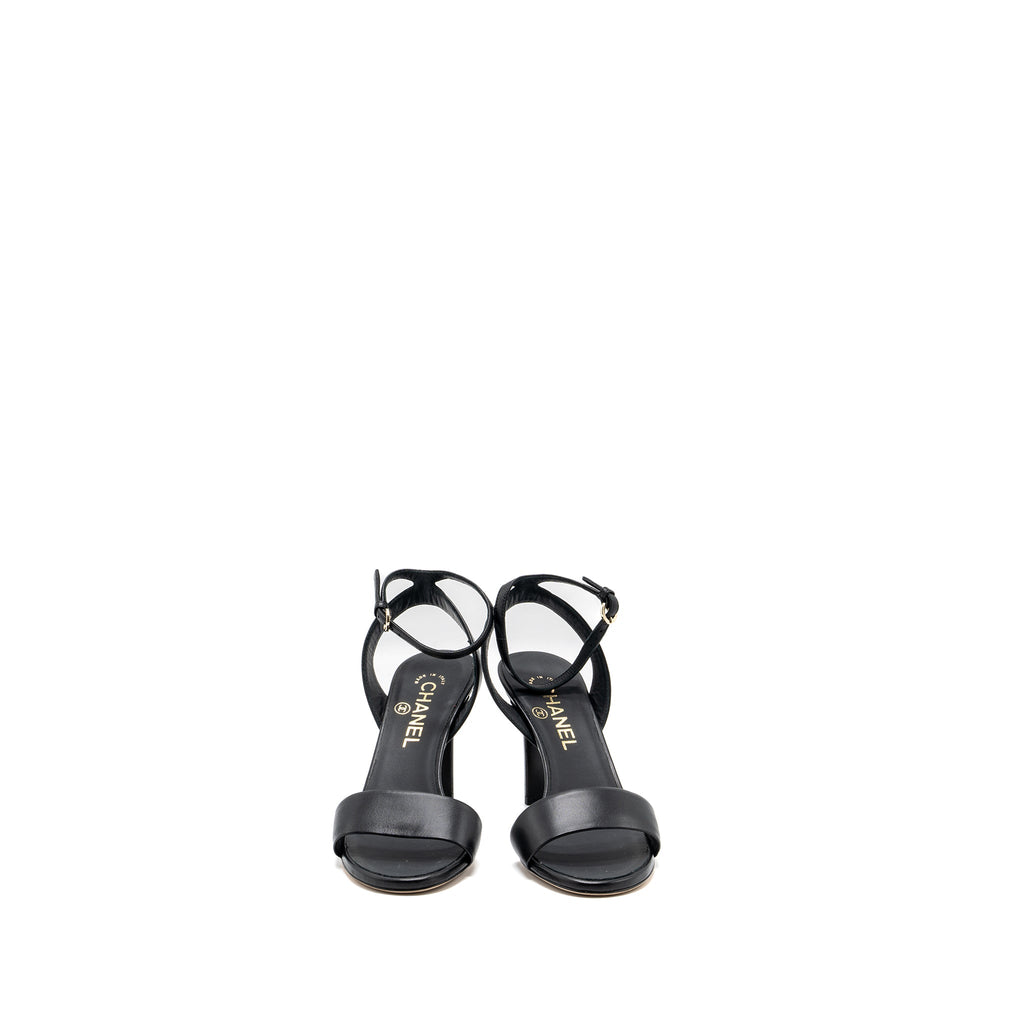 chanel-size-36-heel-sandals-leather-black-copy