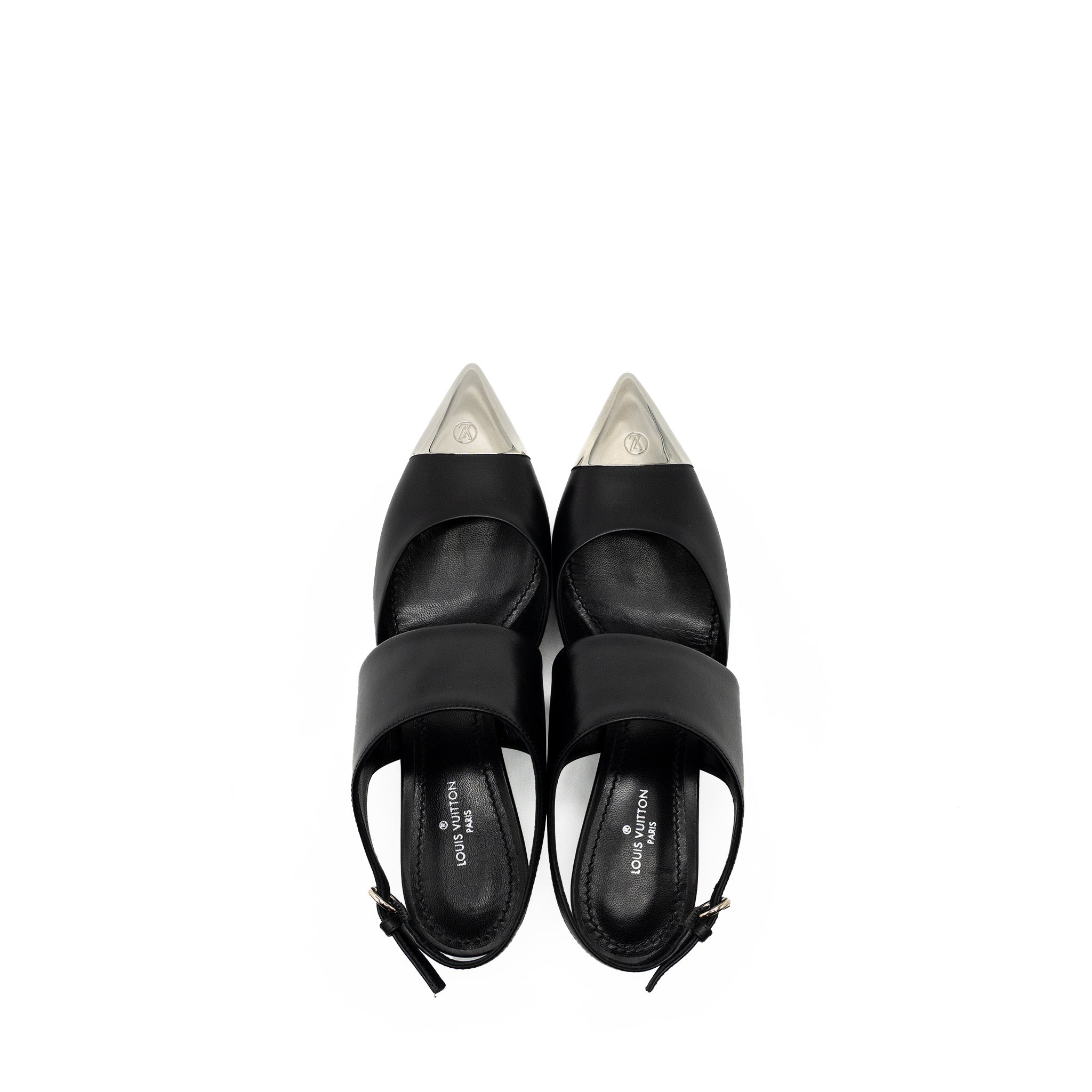 louis-vuitton-size-35-urban-twist-pump-leather-black-shw