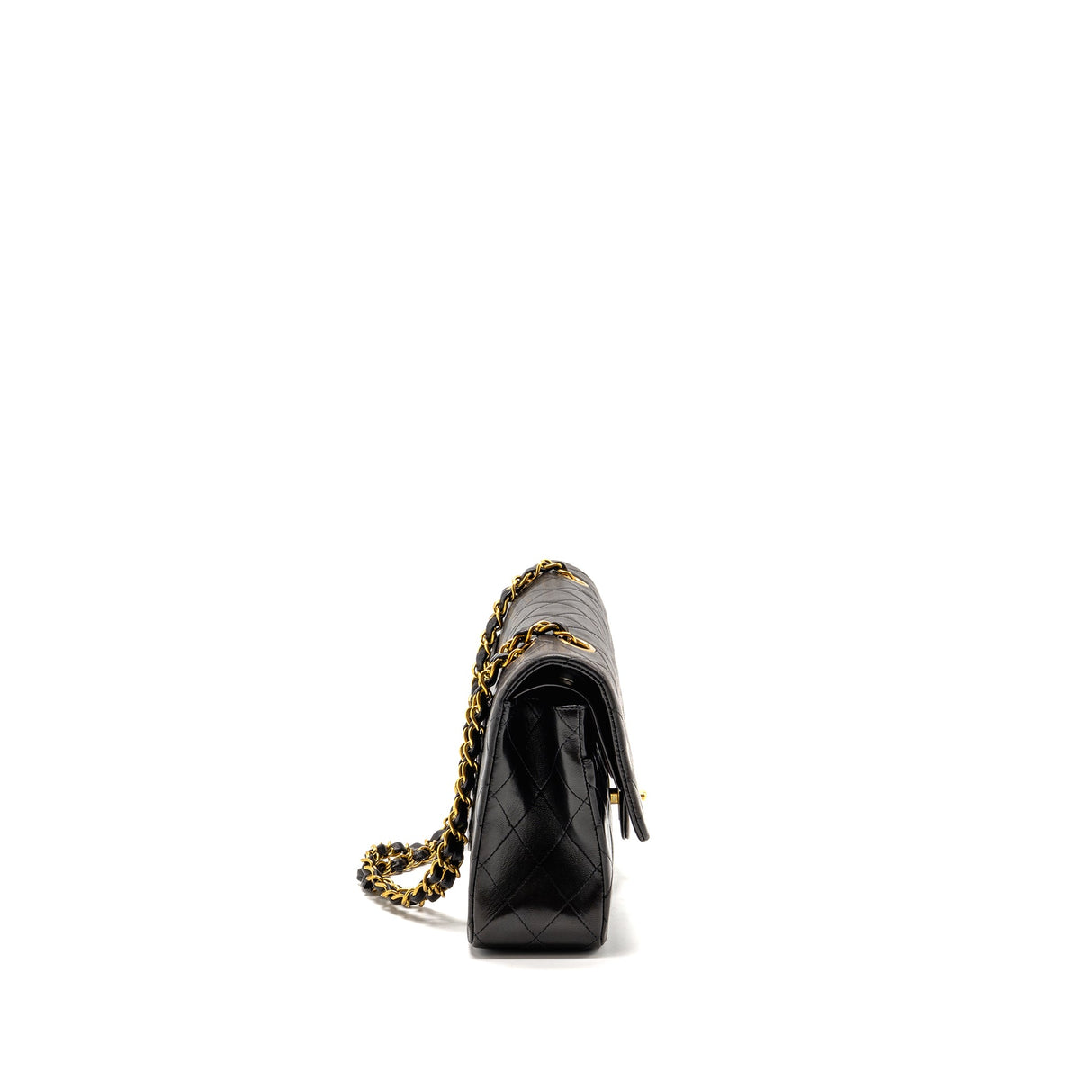 chanel-vintage-medium-classic-double-flap-bag-lambskin-dark-brown-ghw