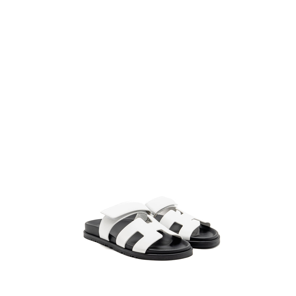 hermes-size-38-chypre-sandals-calfskin-blanc