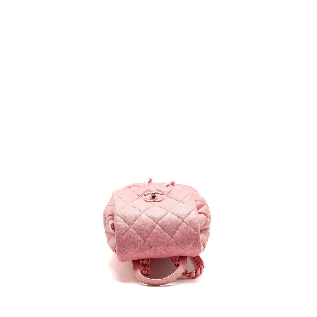 chanel-cc-flap-drawstring-backpack-caviar-gradient-pink-shw-microchip