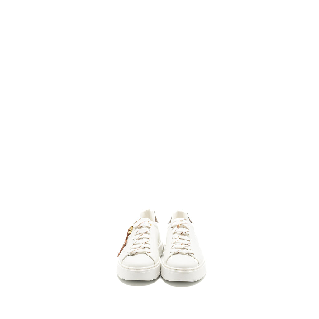 louis-vuitton-size-37-time-out-sneaker-with-monogram-and-flower-charm-calfskin-white-ghw