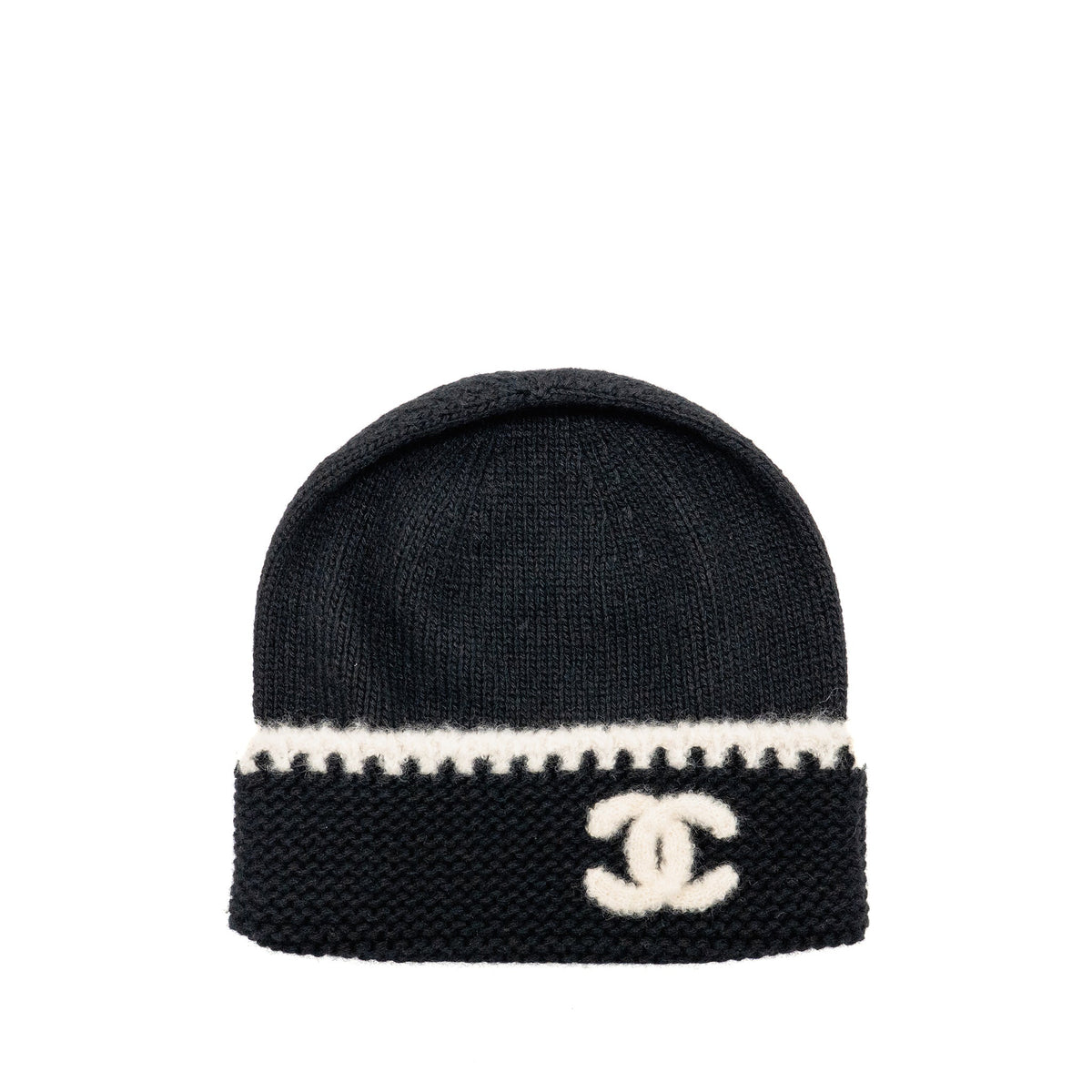 chanel-cc-beanie-hat-cashmere-silk-polyamide-black-white