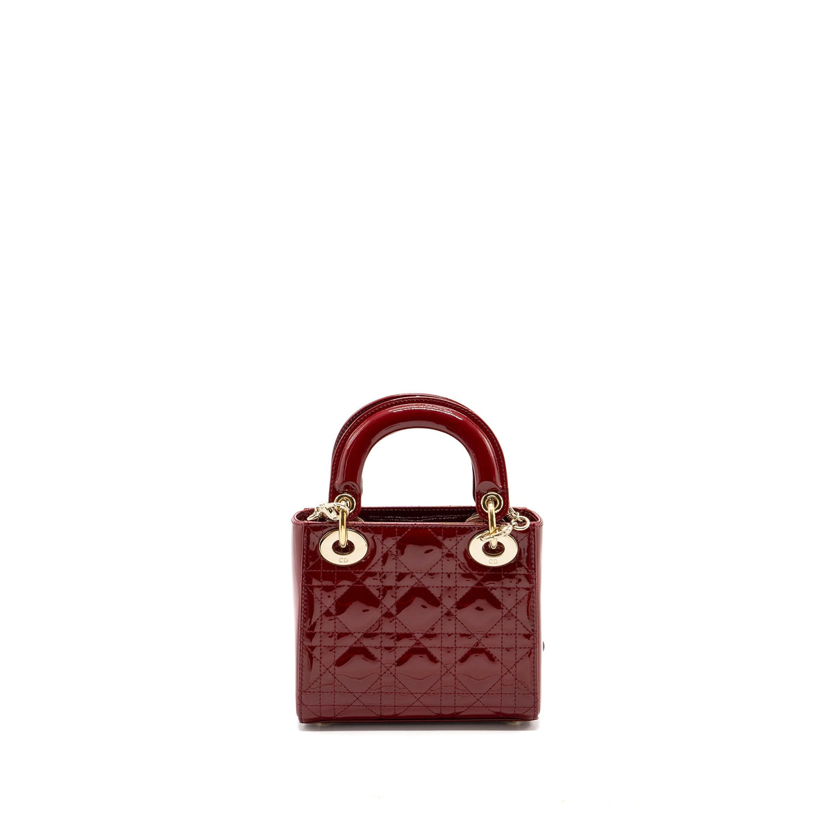 dior-mini-lady-dior-patent-red-lghw-1