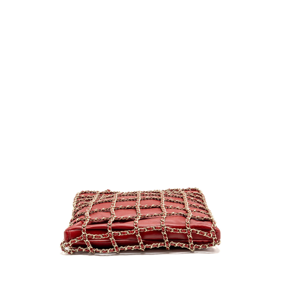 chanel-20a-chain-frame-cc-charm-shopping-tote-bag-lambskin-red-lghw