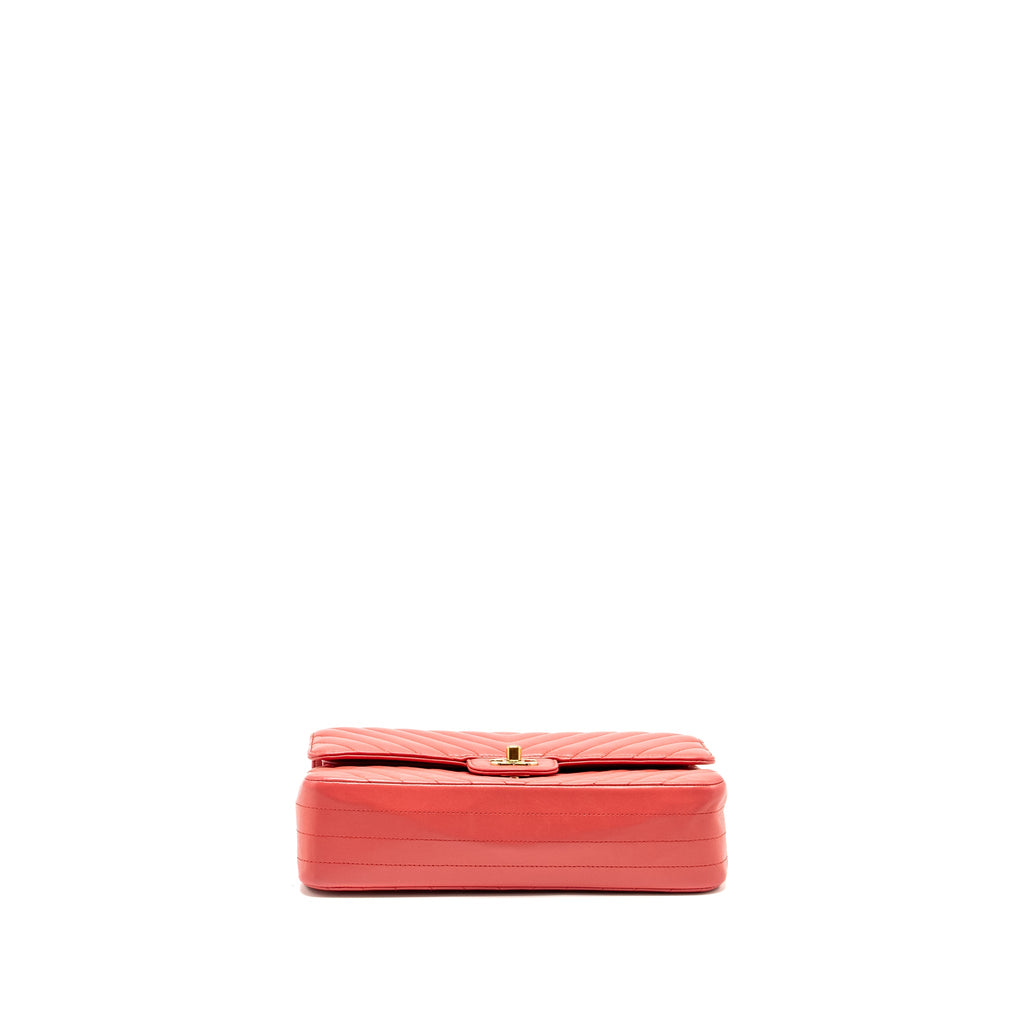 chanel-medium-classic-double-flap-bag-chevron-lambskin-pink-lghw