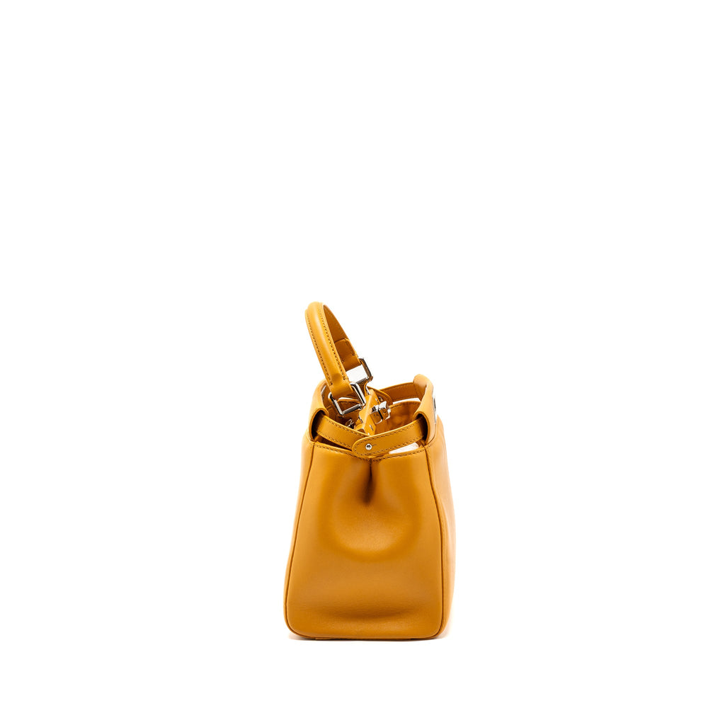 fendi-mini-peekaboo-lambskin-orange-shw