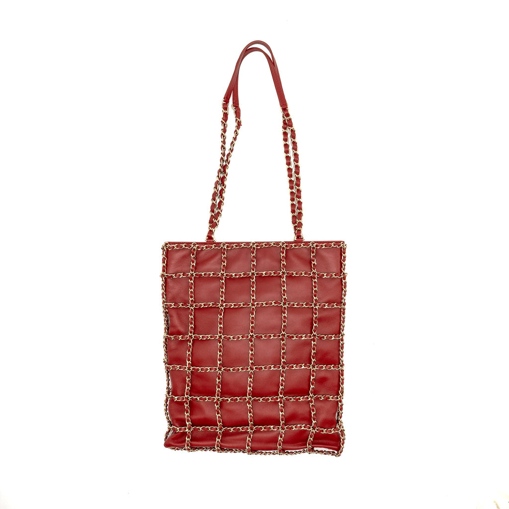 chanel-20a-chain-frame-cc-charm-shopping-tote-bag-lambskin-red-lghw