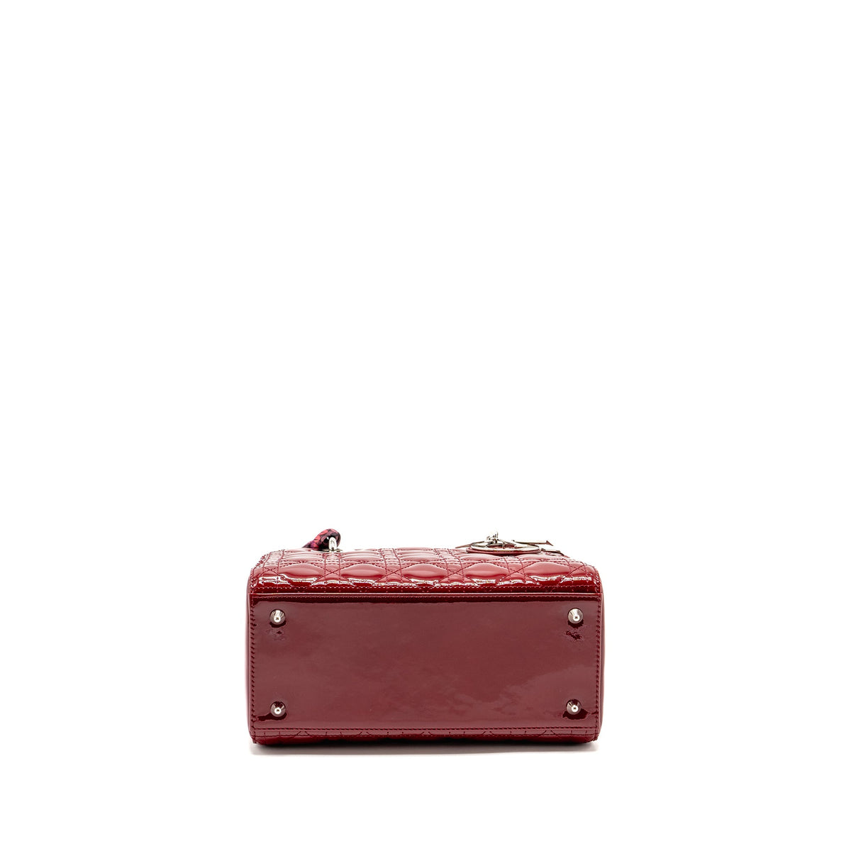 dior-medium-lady-dior-patent-dark-red-shw