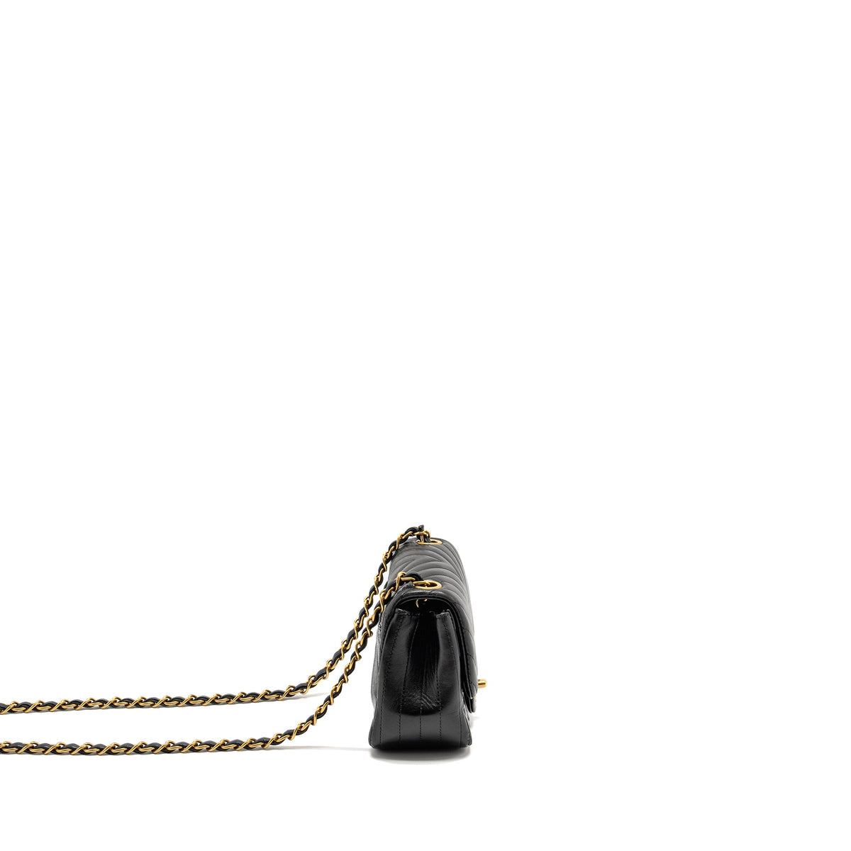 chanel-mini-square-chevron-flap-bag-lambskin-black-ghw-copy