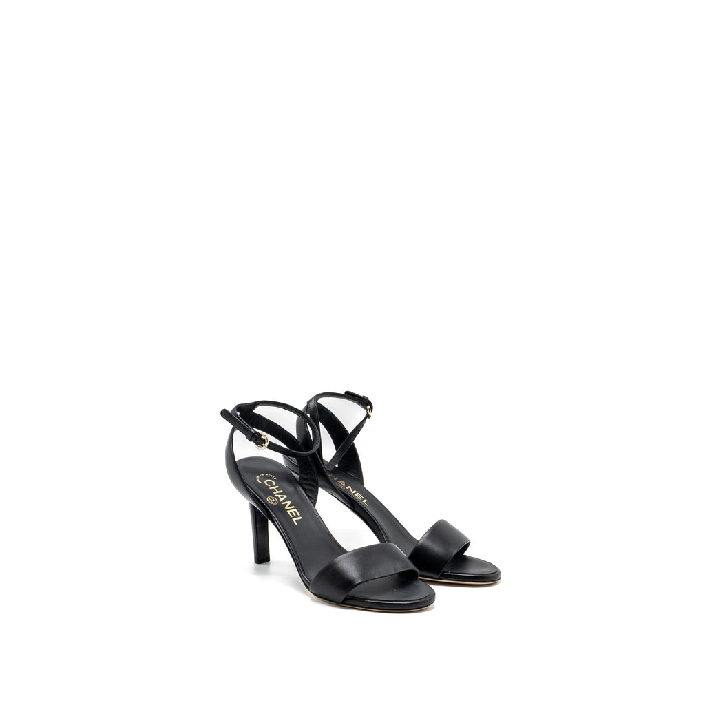chanel-size-36-heel-sandals-leather-black-copy
