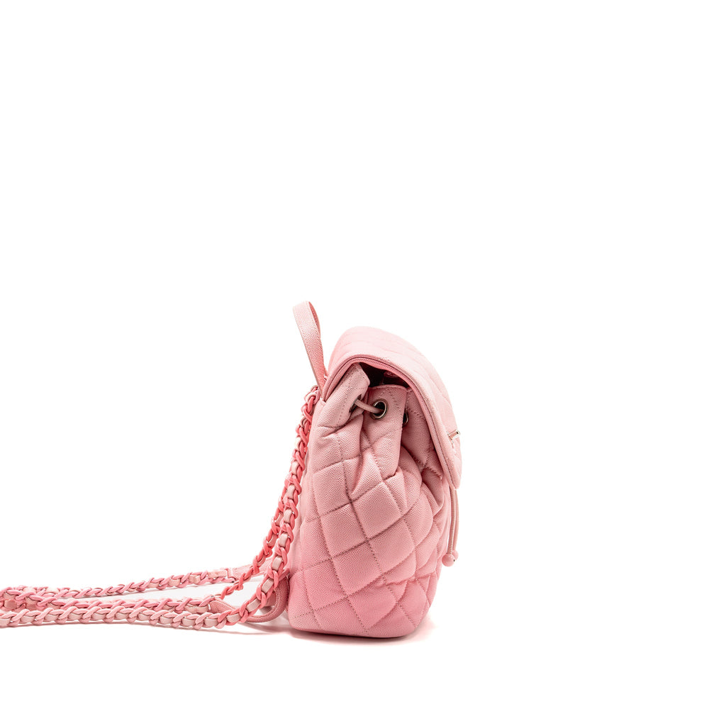 chanel-cc-flap-drawstring-backpack-caviar-gradient-pink-shw-microchip