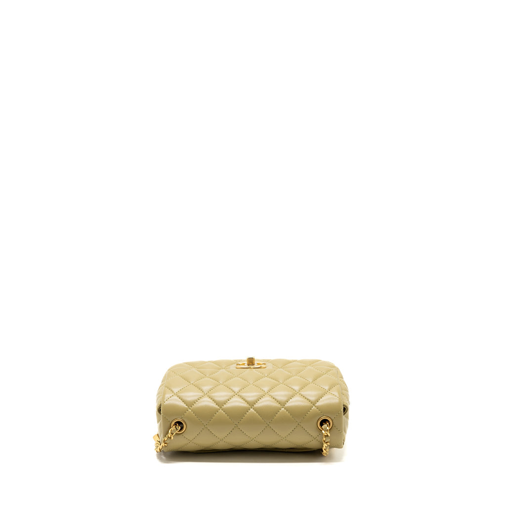 chanel-quilted-flap-bag-with-coco-love-chain-lambskin-khaki-green-ghw
