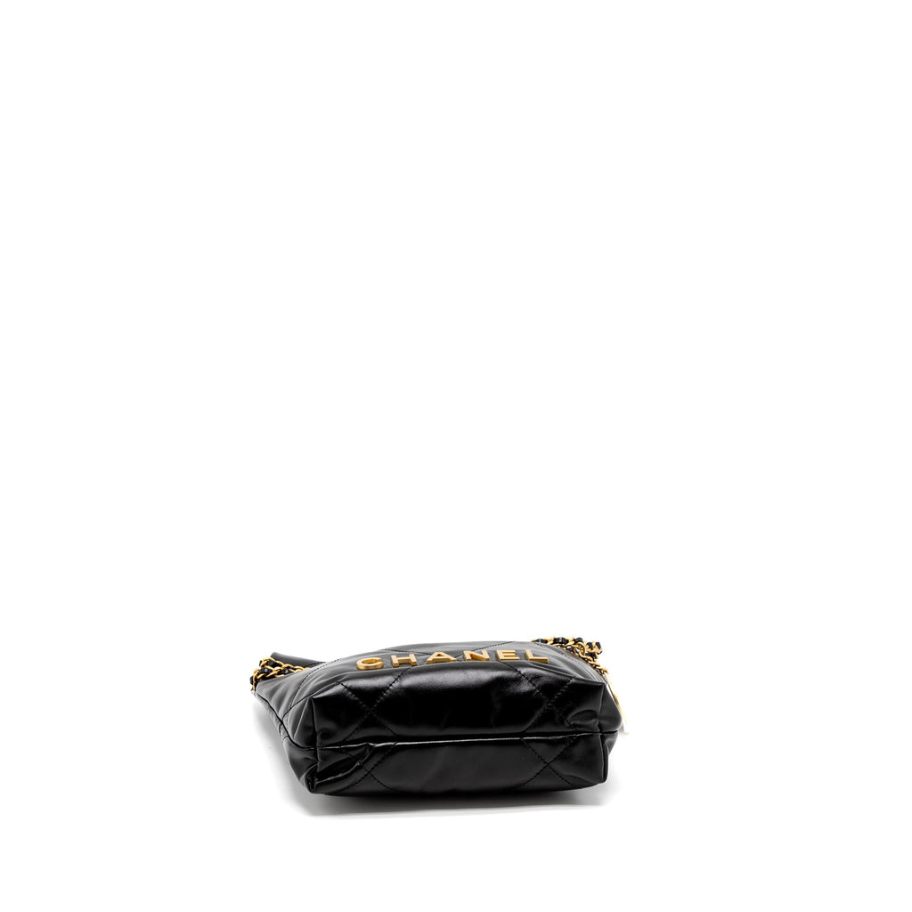 chanel-23s-mini-22-bag-shiny-calfskin-black-brushed-ghw-microchip