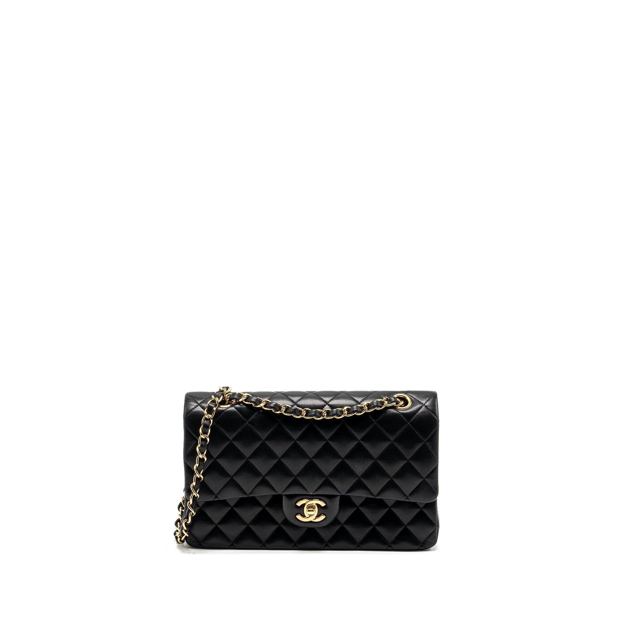 chanel-medium-classic-double-flap-bag-lambskin-black-ghw-copy-1