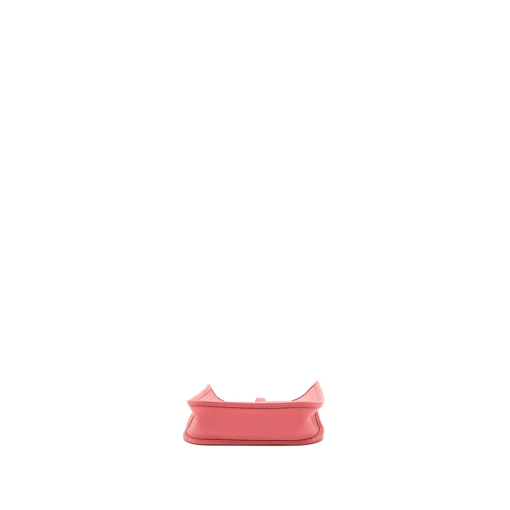 copy-of-hermes-mini-evelyne-clemence-leather-rose-with-multicolor-strap-shw-stamp-y