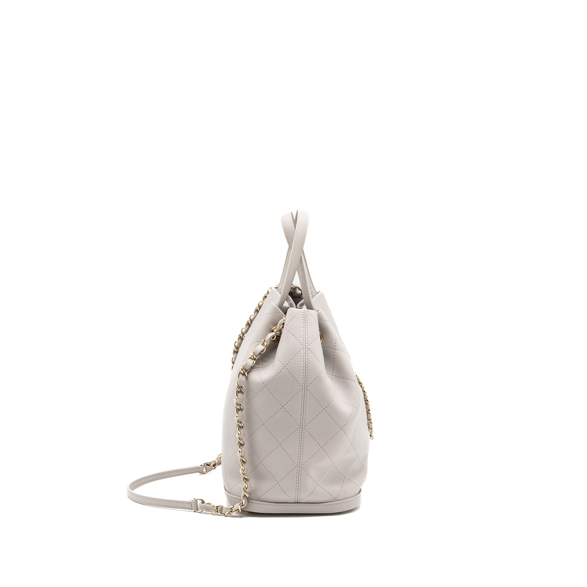 chanel-quilted-bucket-bag-lambskin-grey-lghw