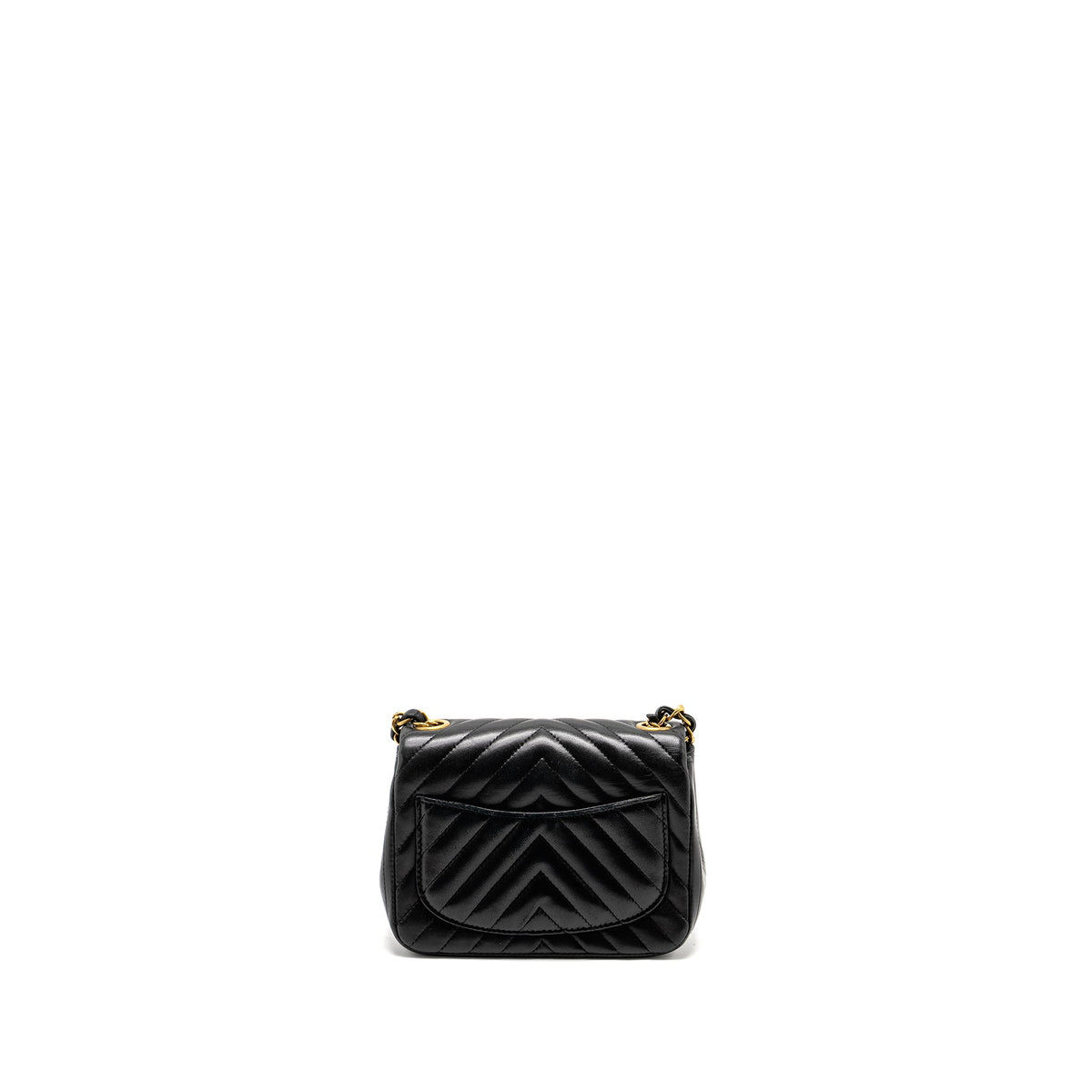 chanel-mini-square-chevron-flap-bag-lambskin-black-ghw-copy