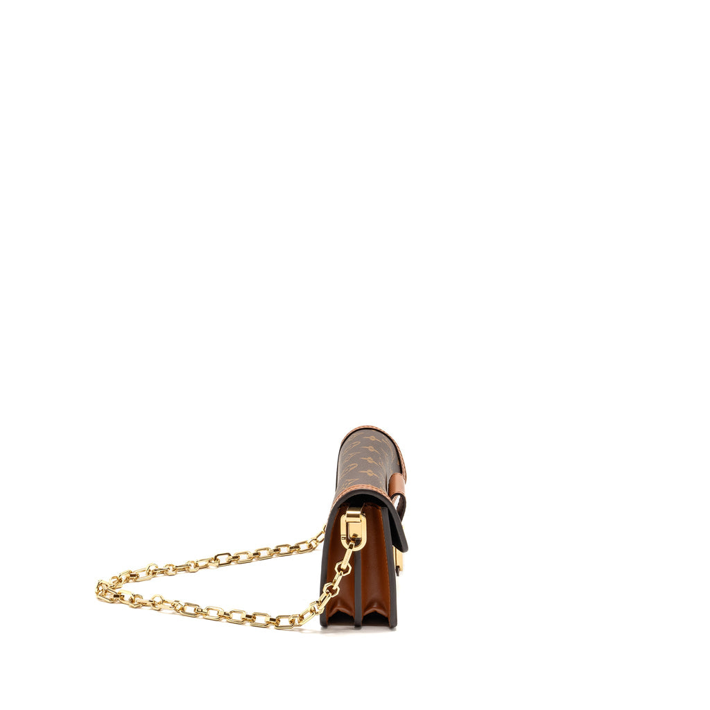 louis-vuitton-dauphine-east-west-chain-shoulder-bag-monogram-reverse-canvas-ghw