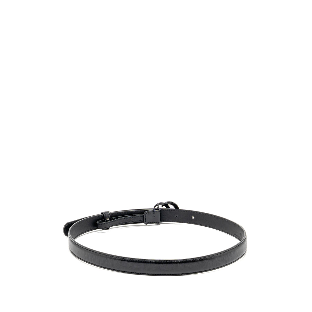 gucci-size-75-gg-marmont-20mm-thin-belt-black-leather-black-hardware-copy