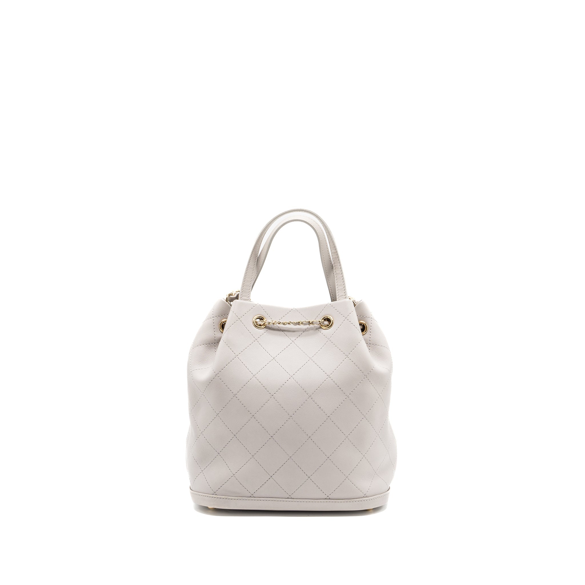 chanel-quilted-bucket-bag-lambskin-grey-lghw
