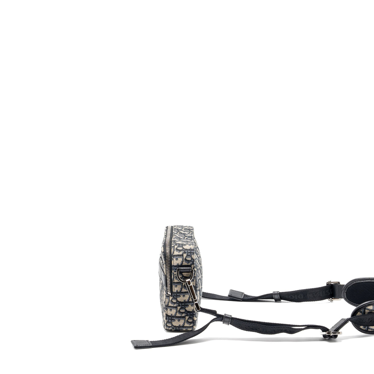 dior-safari-bag-with-strap-black-oblique-jacquard-shw