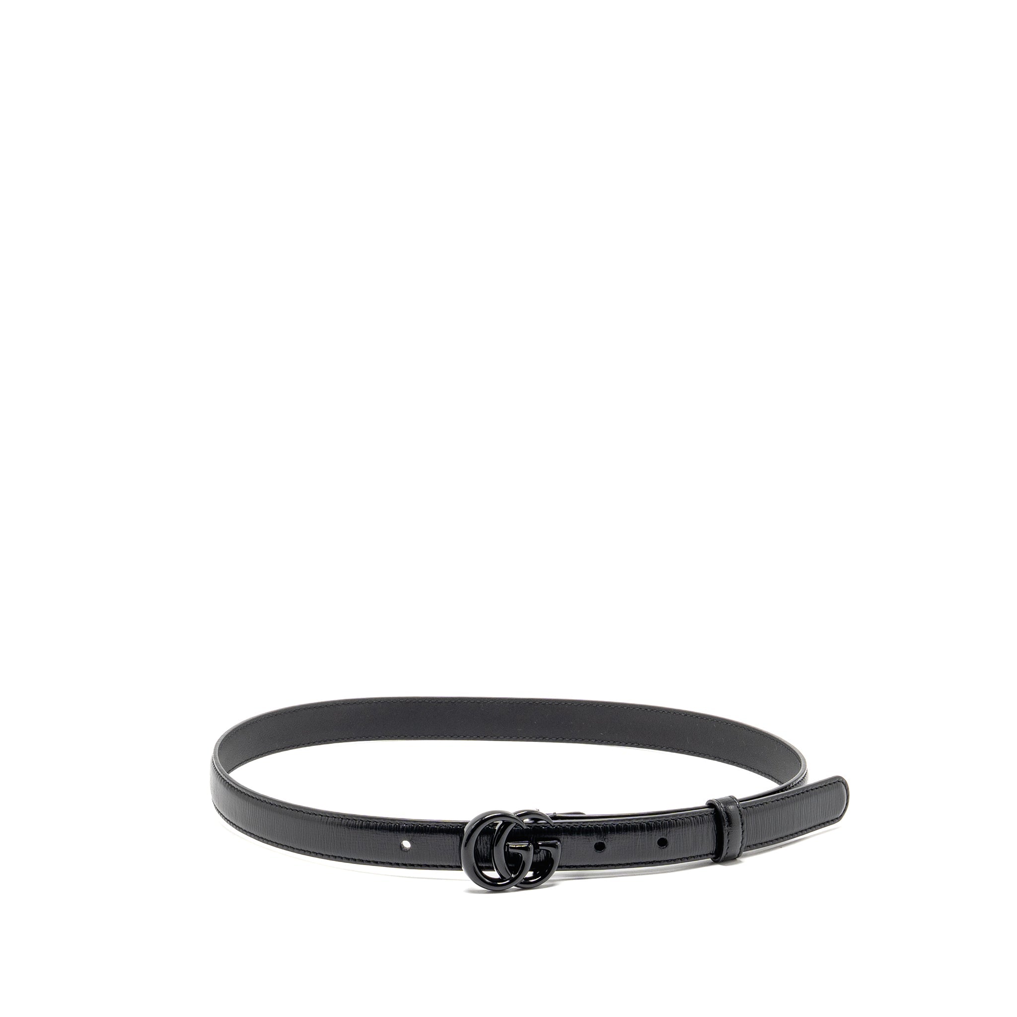 gucci-size-75-gg-marmont-20mm-thin-belt-black-leather-black-hardware-copy