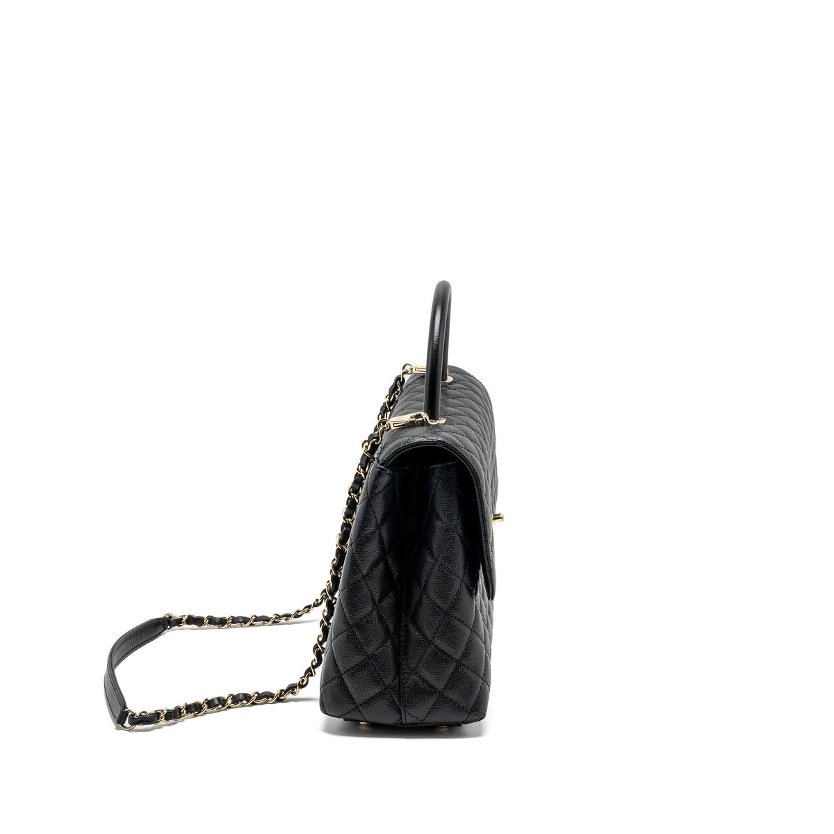 chanel-large-coco-handle-caviar-black-lghw-microchip