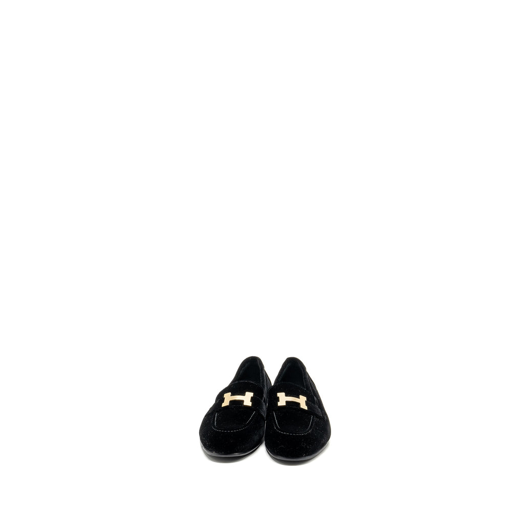 hermes-size-37-paris-loafer-velvet-black-ghw