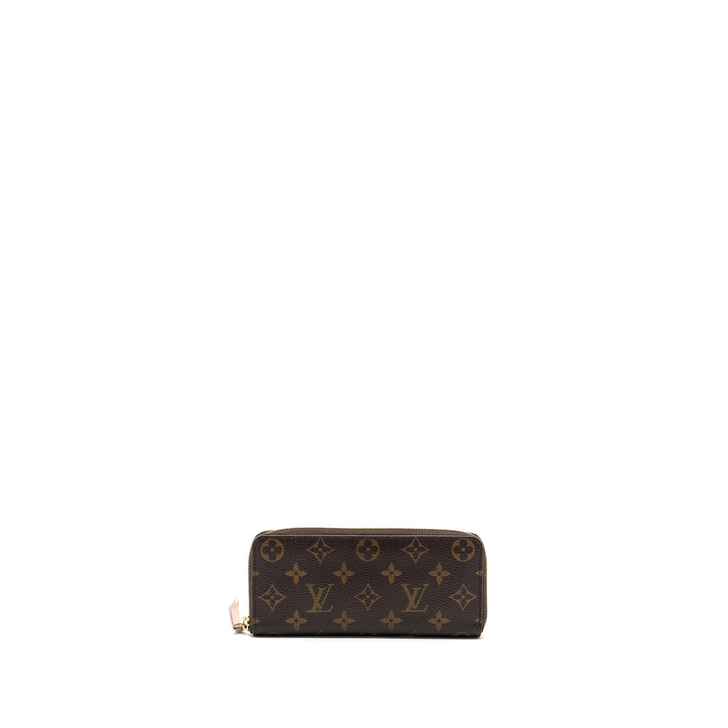 louis-vuitton-clemence-long-wallet-monogram-canvas-rose-ballerine-ghw