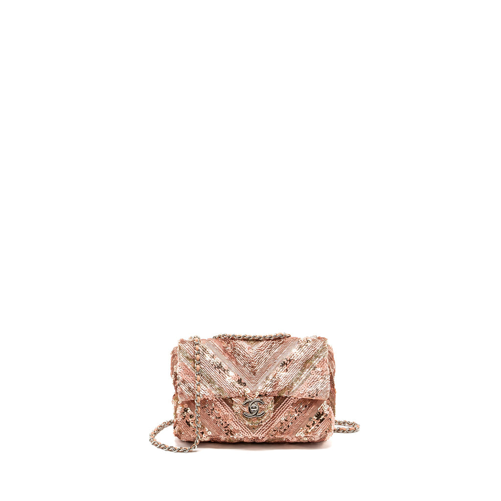 chanel-chevron-mini-flap-bag-sequin-pink-multicolour-shw-copy