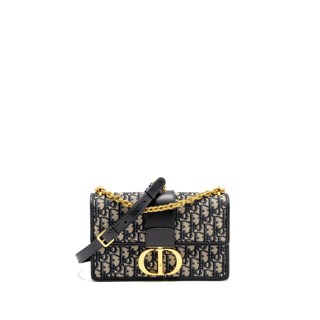 dior-30-montaigne-east-west-bag-with-chain-oblique-jacquard-blue-ghw-1