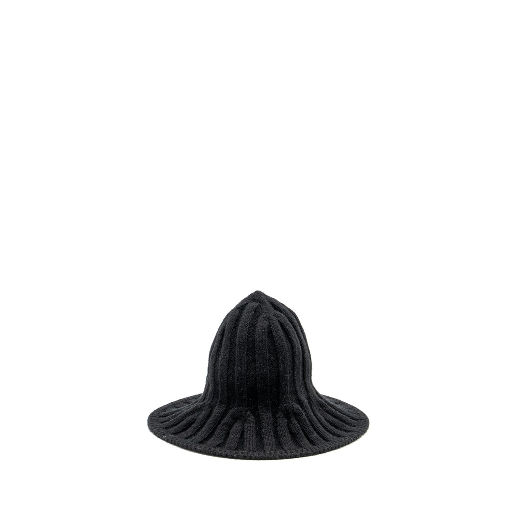 dior-letter-logo-wire-brimmed-beanie-wool-black