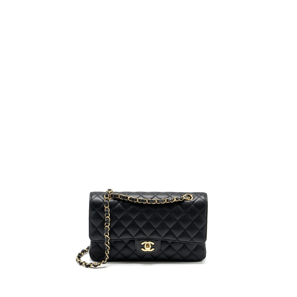 chanel-medium-classic-double-flap-bag-caviar-black-ghw-24