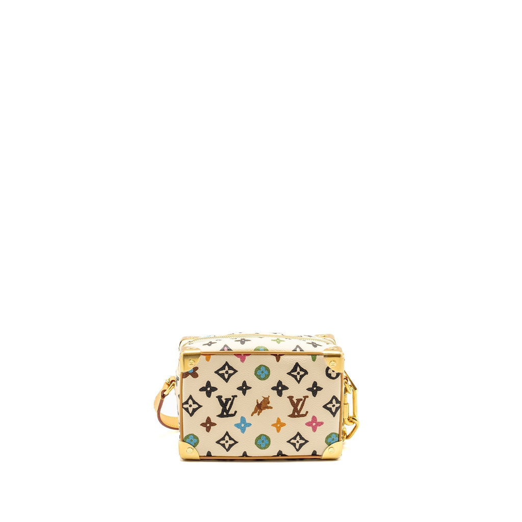 LOUIS VUITTON MINI SOFT TRUNK MONOGRAM CRAGGY CANVAS GHW