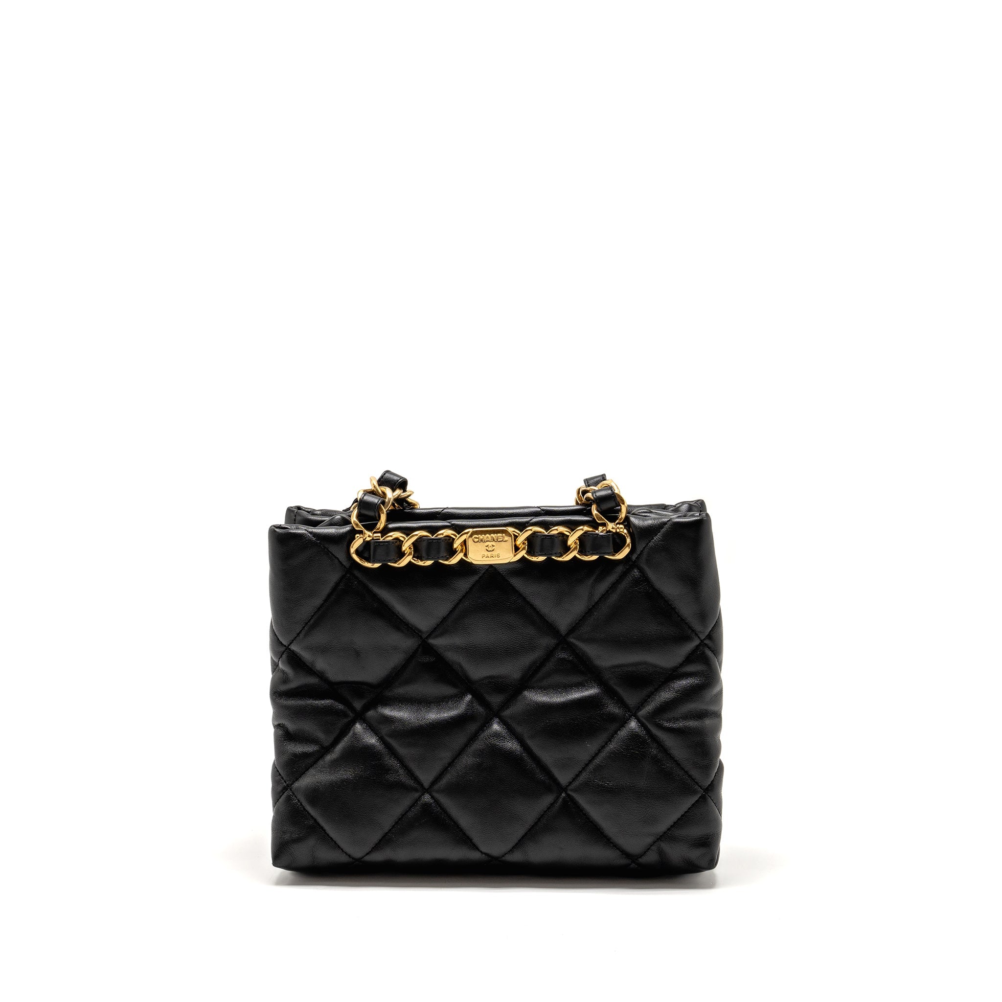 chanel-quilted-double-chain-shoulder-bag-black-ghw-micochip