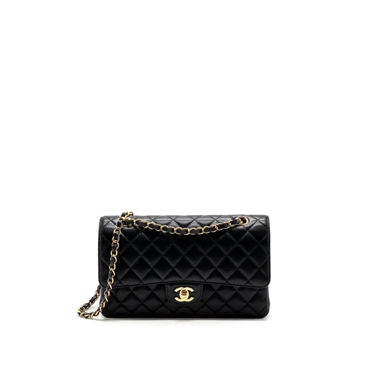 chanel-medium-classic-double-flap-bag-caviar-black-ghw-microchip-7