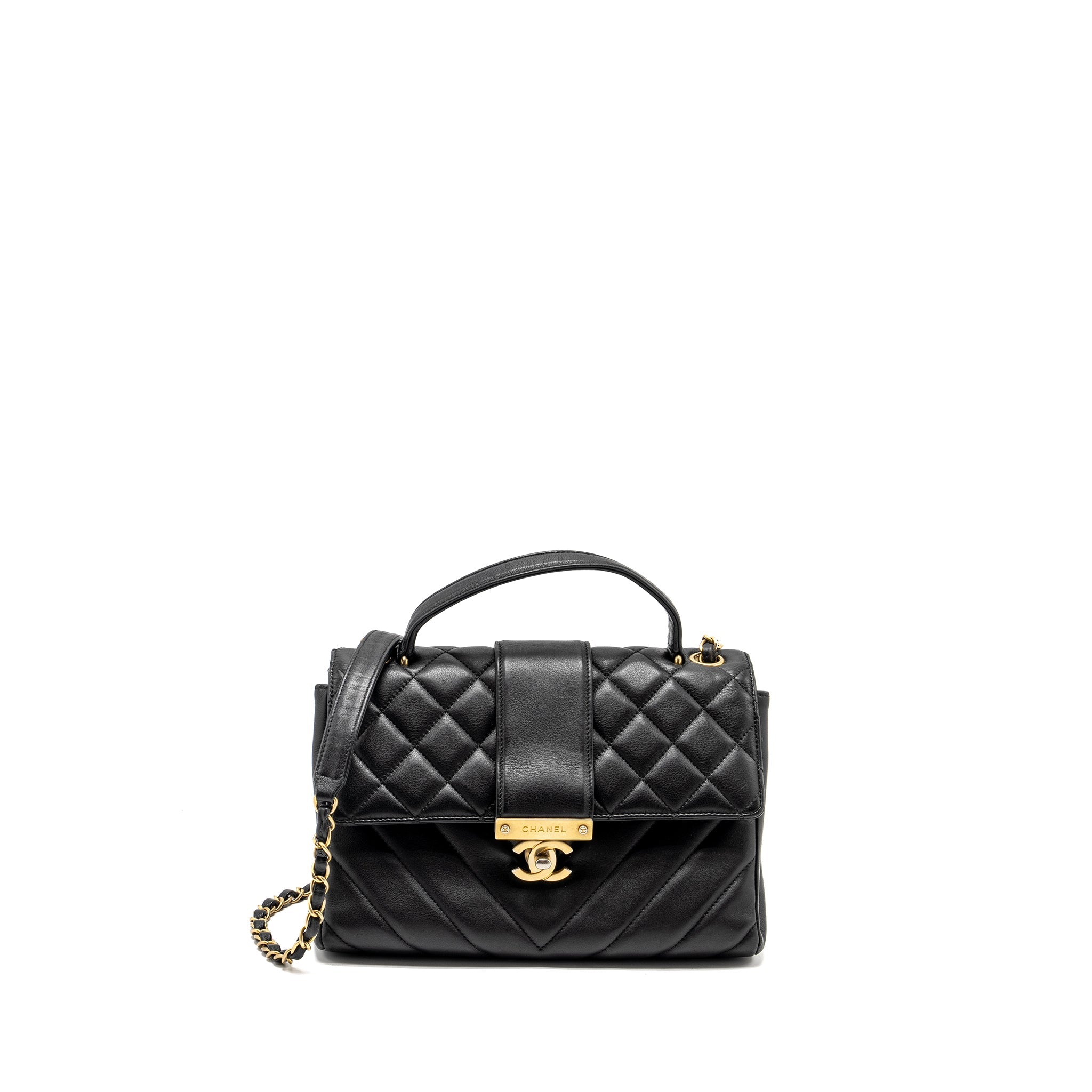 chanel-19b-in-the-city-top-handle-flap-bag-quilted-chevron-calfskin-black-ghw-copy