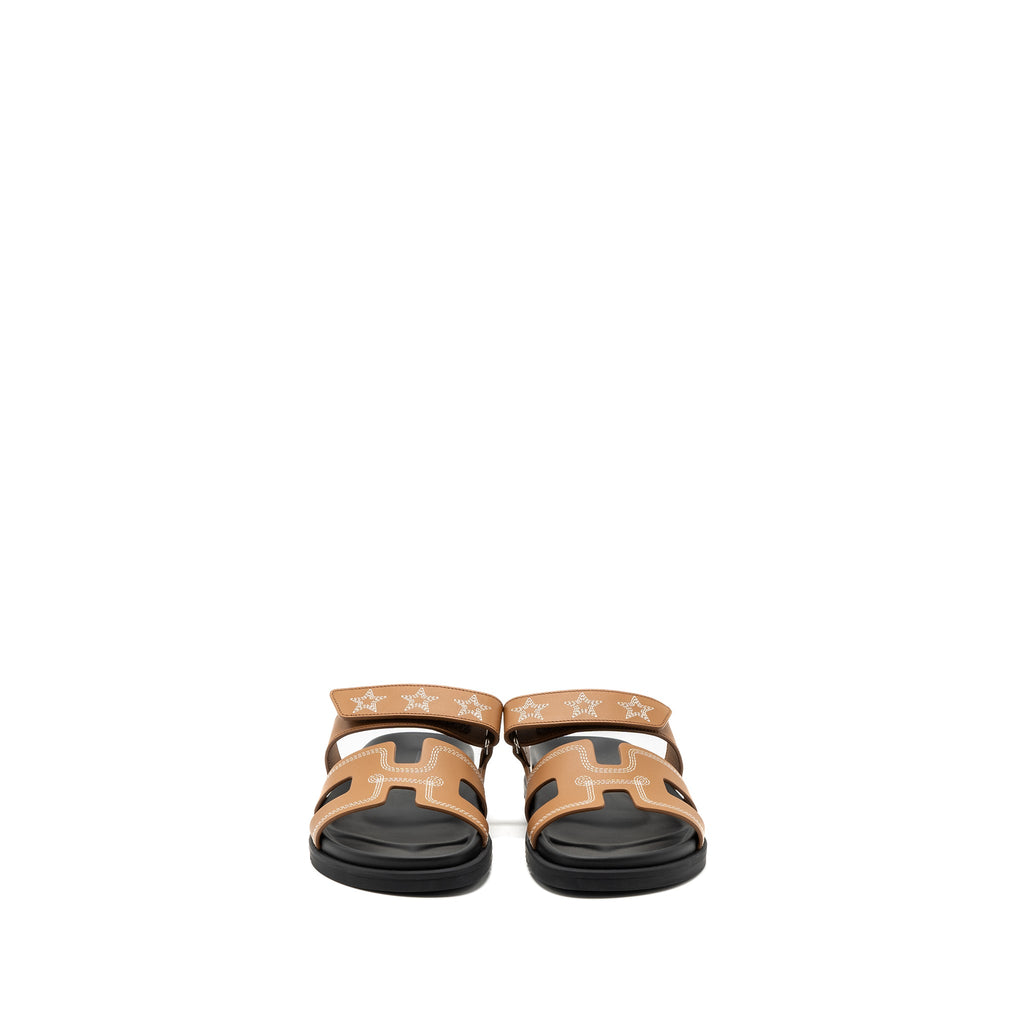 hermes-size-38-5-chypre-sandals-star-embroidered-in-natural