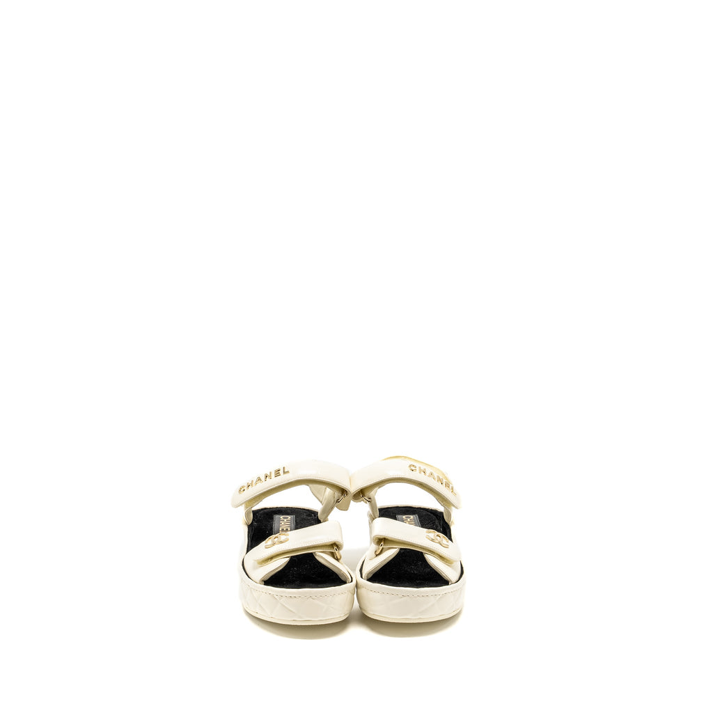 chanel-size-39-21b-cc-and-letter-logo-sandals-shiny-calfskin-ivory