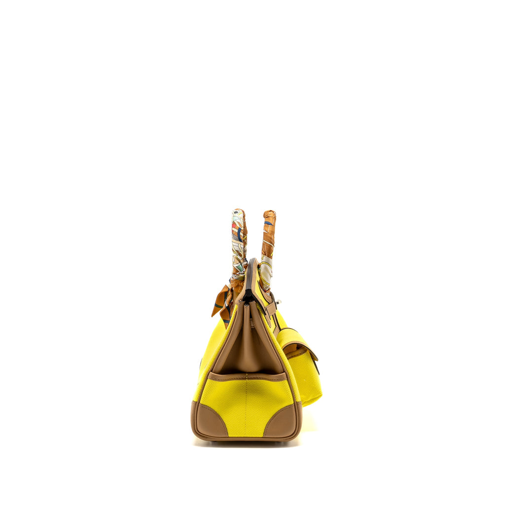hermes-birkin-25-cargo-toile-goeland-swift-jaune-citron-chain-shw-stamp-u