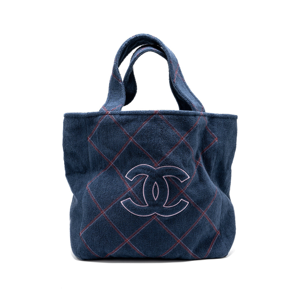chanel-coco-beach-tote-bag-with-towel-pouch-set-terry-cloth-navy-shw-copy