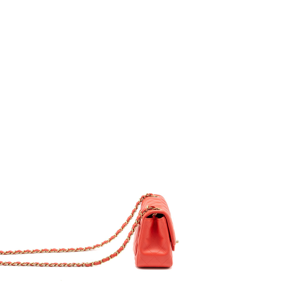 chanel-mini-square-flap-bag-lambskin-coral-pink-ghw-copy