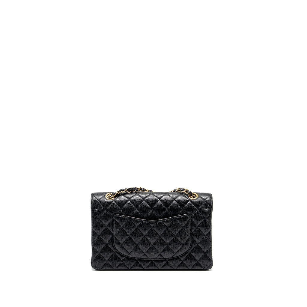 chanel-medium-classic-double-flap-bag-caviar-black-ghw-copy