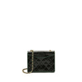 chanel-vintage-envelop-flap-bag-with-chain-lizard-dark-green-ghw