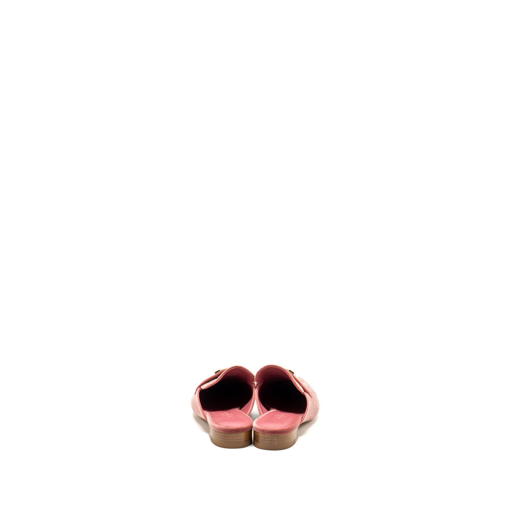 hermes-size-37-5-trocadero-h-logo-buckle-mule-slides-velvet-rose-poudre-ghw-copy
