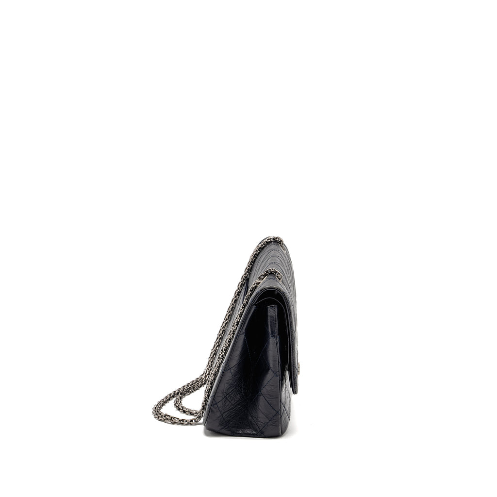 chanel-maxi-2-55-reissue-flap-bag-aged-calfskin-dark-blue-ruthenium-hardware-copy