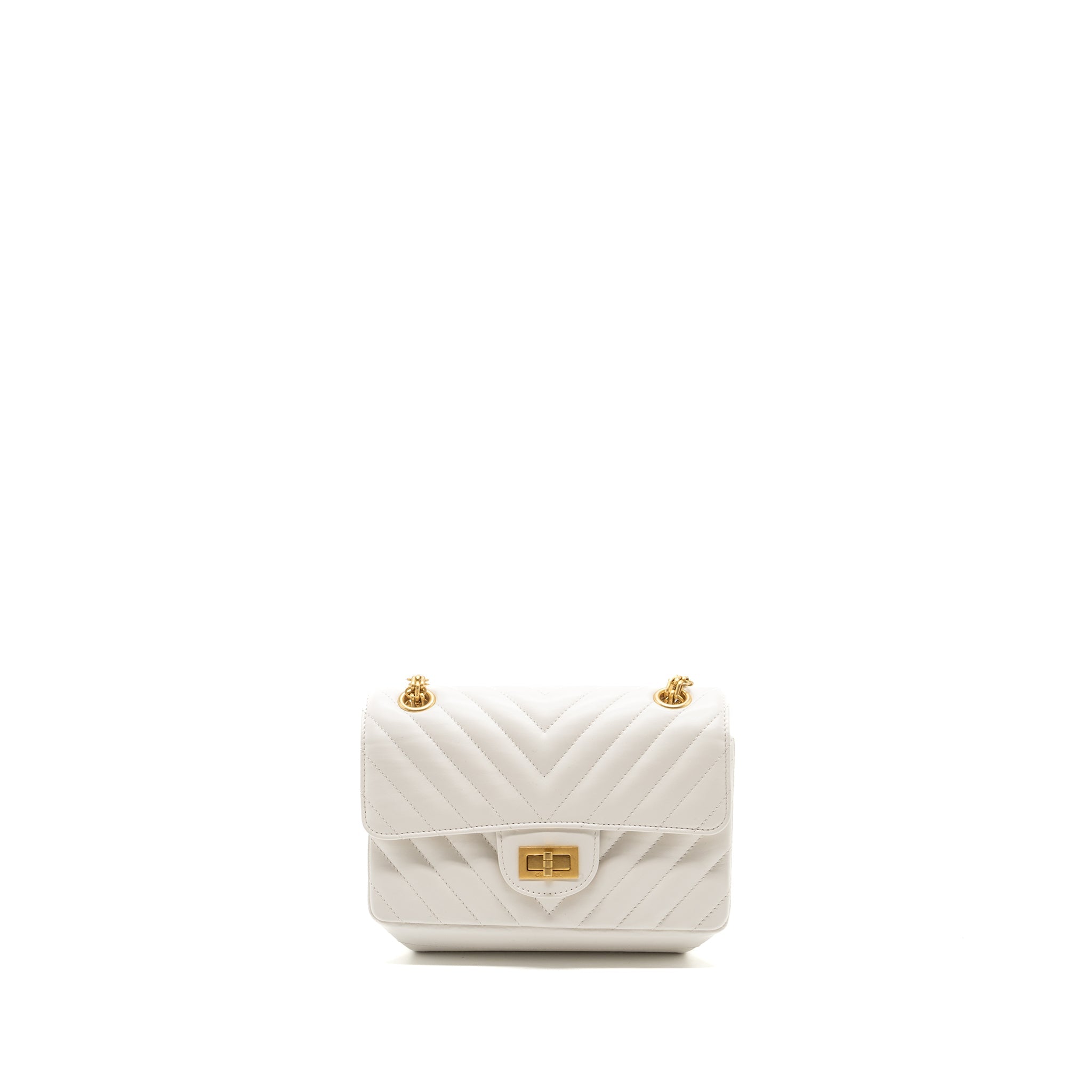 chanel-mini-chevron-2-55-reissue-flap-bag-calfskin-white-ghw-microchip