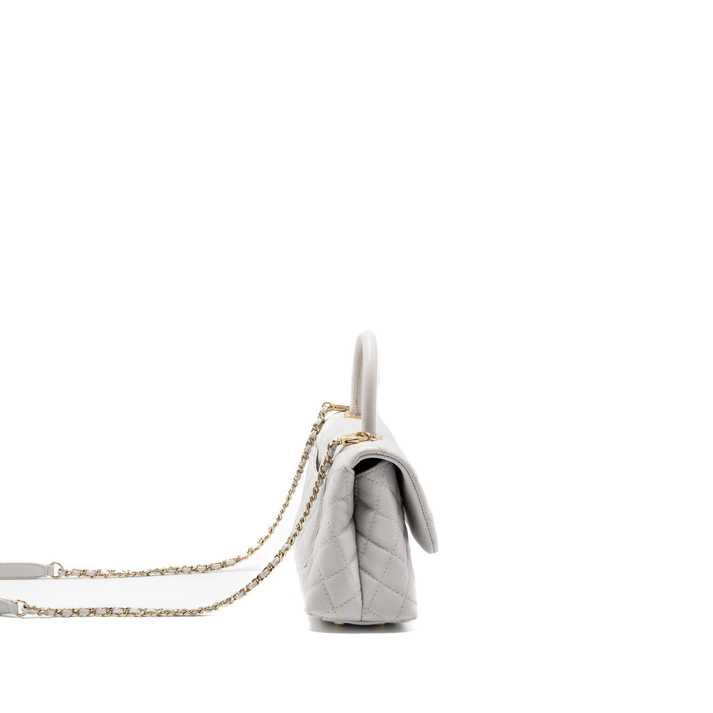 chanel-small-coco-handle-caviar-light-grey-lghw